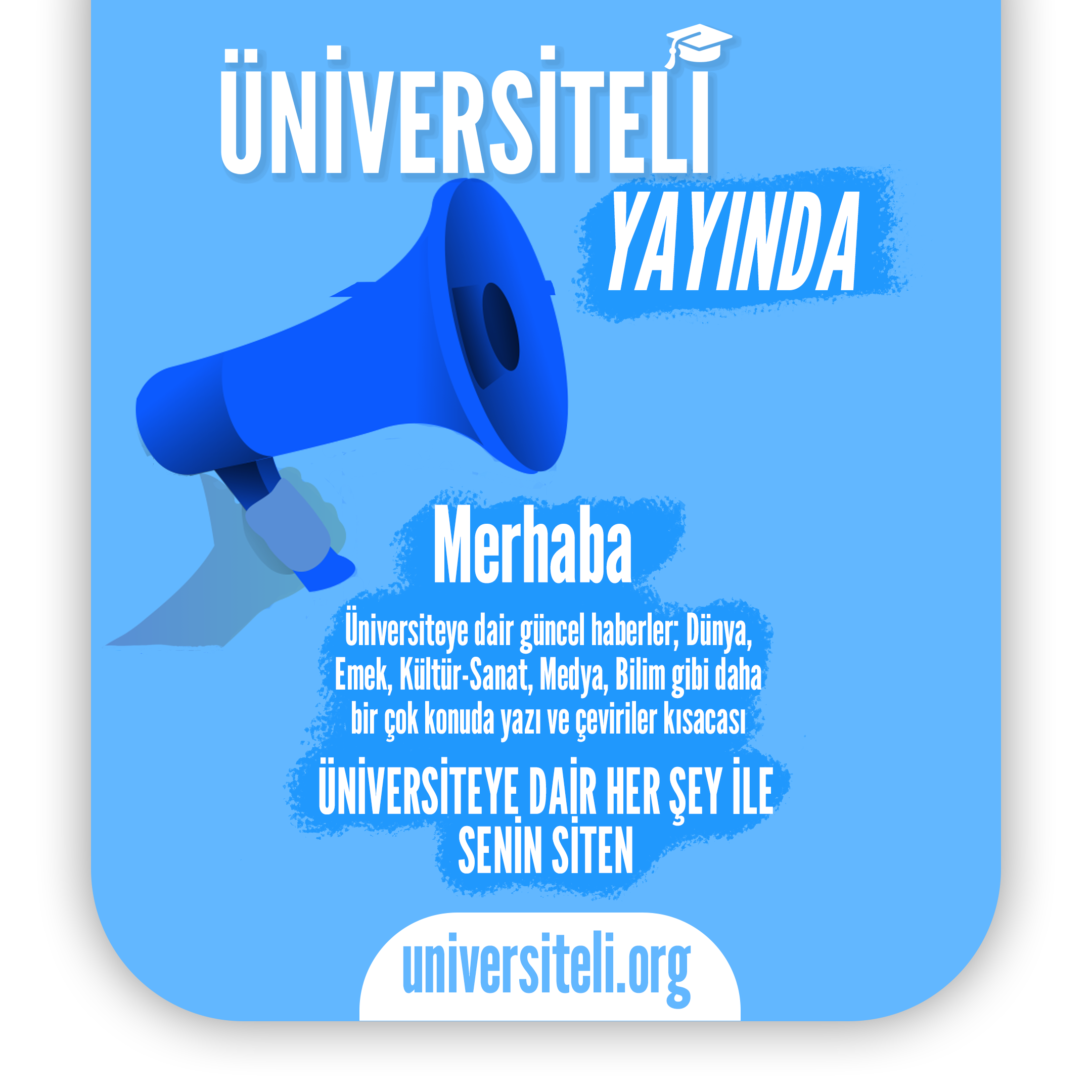 universiteli yayında,