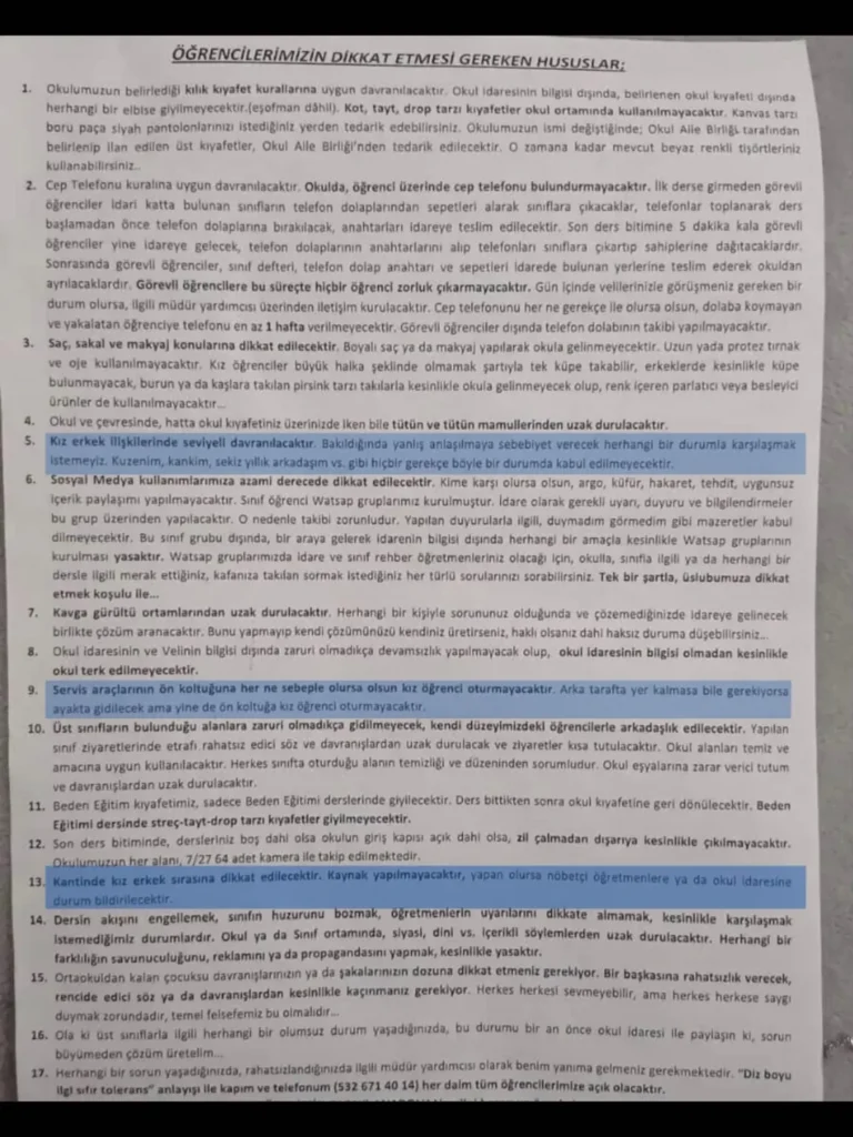Turgut Özal Anadolu Lisesi, 